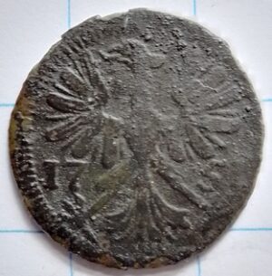 munt 4 heller 1751 aken