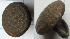 knoop bloem in cirkel - rondjes (1600-1650)