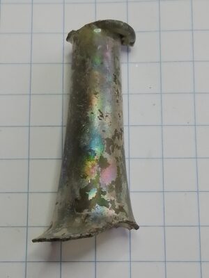 Flessenhals dun glas