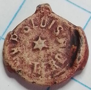 zegellood P. Sluis zaadhandel Amsterdam (ca 1910)