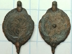 horlogesleutel waaier en wiel (1800-1900)