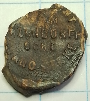 mestlood Antwerpen BE - Ohlendorff Guano (ca 1911)