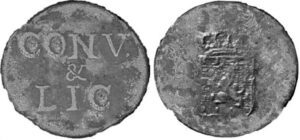 douanelood type conv&lic 1815-1819