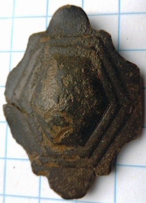 sierbeslag gewelfd zeshoek