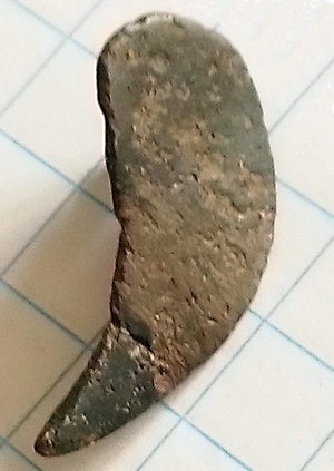 sierbeslag plat kommavormig