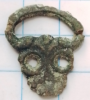 riemverdeler (middendeel) A meerdelige gordelsluiting (1400-1649)