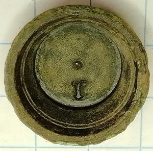 sluitgewicht Gotische R of 1