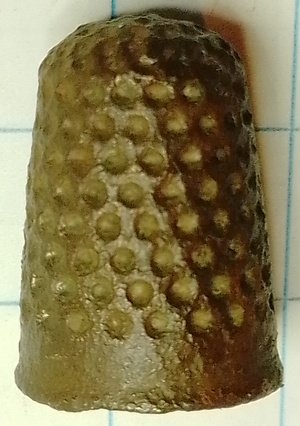 vingerhoed begin 17de eeuw