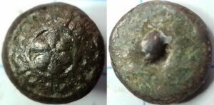 knoop bloem in cirkel - rondjes (1600-1650)