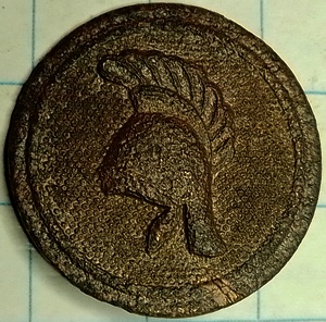 knoop genie - Mansvelt & Zoon - 27mm (1822-1850)