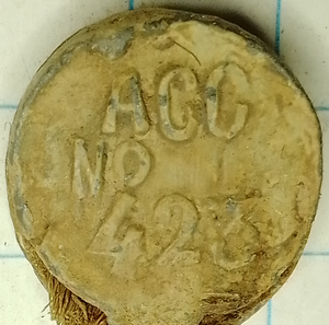 accijnslood ACC-NO 423