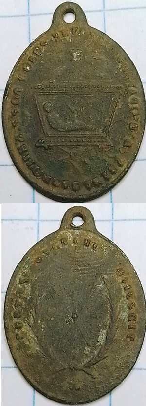 devotiepenning Sint Philomena (ca 1875-1925)