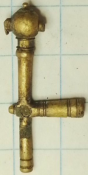 zwengelsleutel onderdeel (ca 1775-1800)