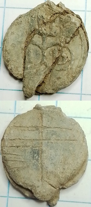 lood TB, HB of MB met telmerk (ca 1500-1650)