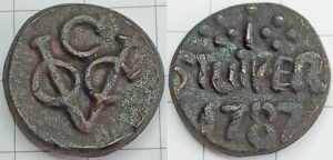 stuiver VOC Ceylon 1787