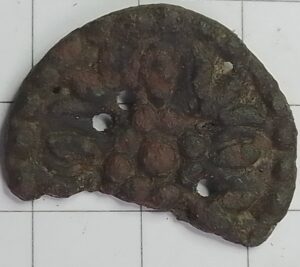 mantelspeld opengewerkte bloem