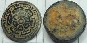 knoop roosje met dubbele schutbladen