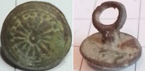 knoop madelief parelrand (ca1600-1650)