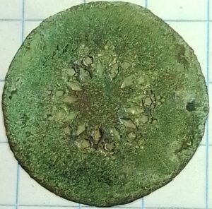 knoop large-button sterbloem 33mm