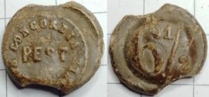 meellood Concordia Meelmolen - Pest Hongarije (ca 1875-1925)