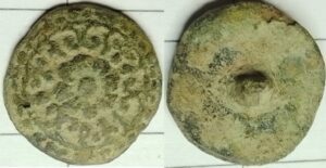 knoop bloem in fleuron