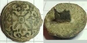 knoop fleuron leliekruis staaf 15mm