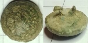 knoop roosje met schutsbladen