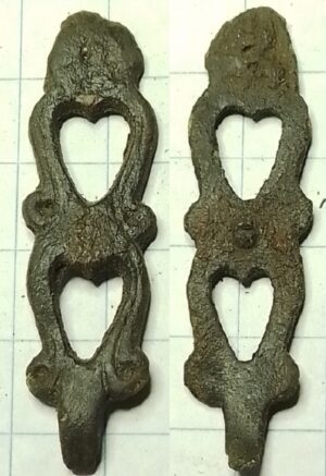 gordelhaak dubbel hart