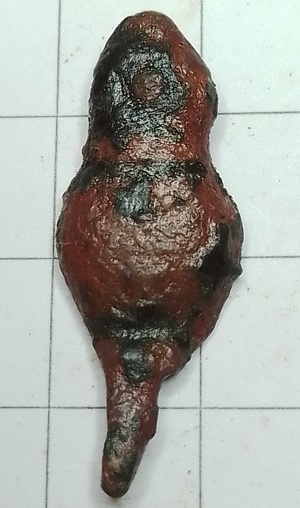 gordelhaak meerdelige gordelsluiting - beslagplaat D (1575-1650)