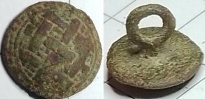 vlechtbandknoop met rand