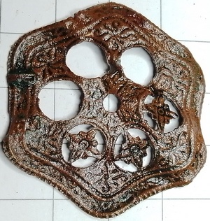 oorijzer stift (ca 1850-1950)*