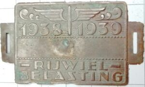 rijwielbelasting (1938-1939)