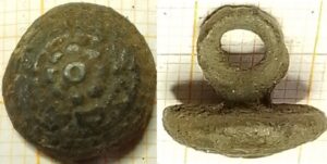 knoop bloem in fleuron - 13mm