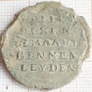 lakenlood Leiden - wolle deeken (ca1650-1750)