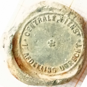 lood Utrecht centrale dienst 1e afdeling - SS (1863-1938)