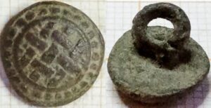 vlechtbandknoop met rand