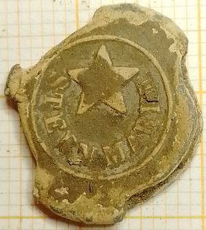 mestlood Sternmarke Ruhrort DE (ca 1905-1910)