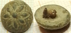 knoop sterbloem op raster achtblad 13mm