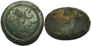 knoop plano convex roosje (voor 1575)