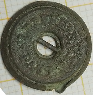 knoop plat rond 2 gaten - iliffe