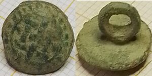 vlechtbandknoop met parelrand