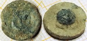 knoop tombak klein 13mm kegel