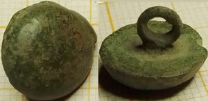 knoop kaal - 16mm - 18de eeuw