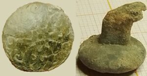 knoop fleuron drie schildjes