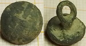 vlechtbandknoop met parelrand