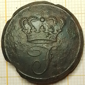 livreiknoop prins Frederik - Enthoven (1839-1856)