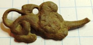 gordelhaak leeuw liggend