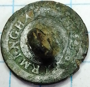 knoop plat - Birmingham 15mm