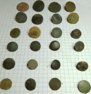 knoop plat gietdraadoog (24 stuks)