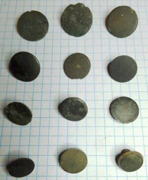 knoop tombak kegel (12 stuks)